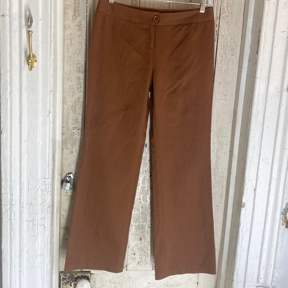 Nicole Miller printed new world pants 10
